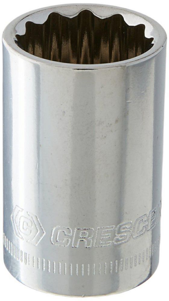 Conector Socket Crescent de 1/2 pulgada 12 puntos métricos 17 mm