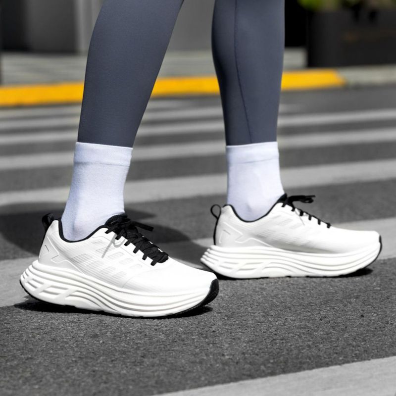 Zapatillas de caminar NORTIV 8 para mujer blanco talla 7W