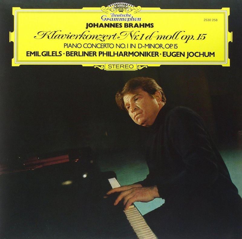 LP Decca Brahms: Concierto para piano n.º 1 en re menor