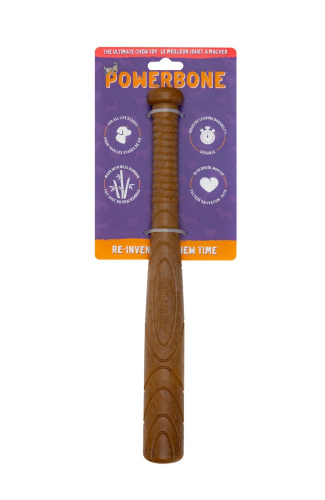Juguete de masticar para perros The Chew Club 30 cm forma de bate de béisbol