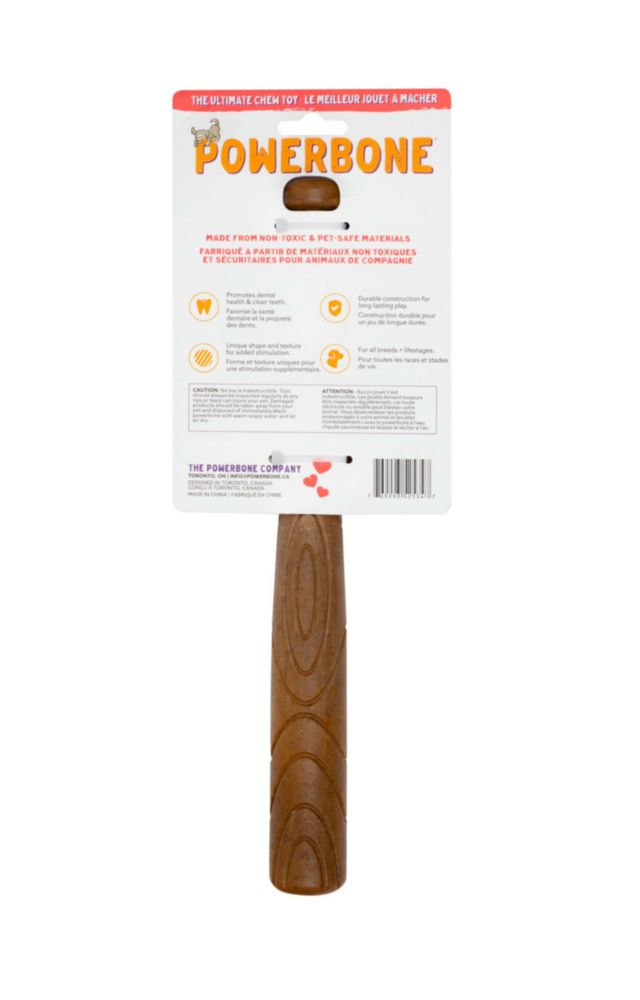 Juguete de masticar para perros The Chew Club 30 cm forma de bate de béisbol