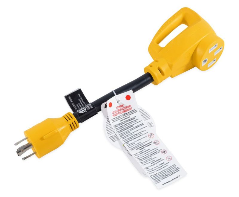 Cable de alimentación Camco 30 cm 50 A 125/250 V 7500 W