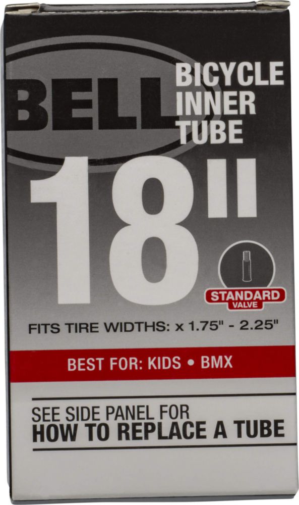 Timbre estándar con tubo interior para bicicleta 18 x 175-225 pulgadas