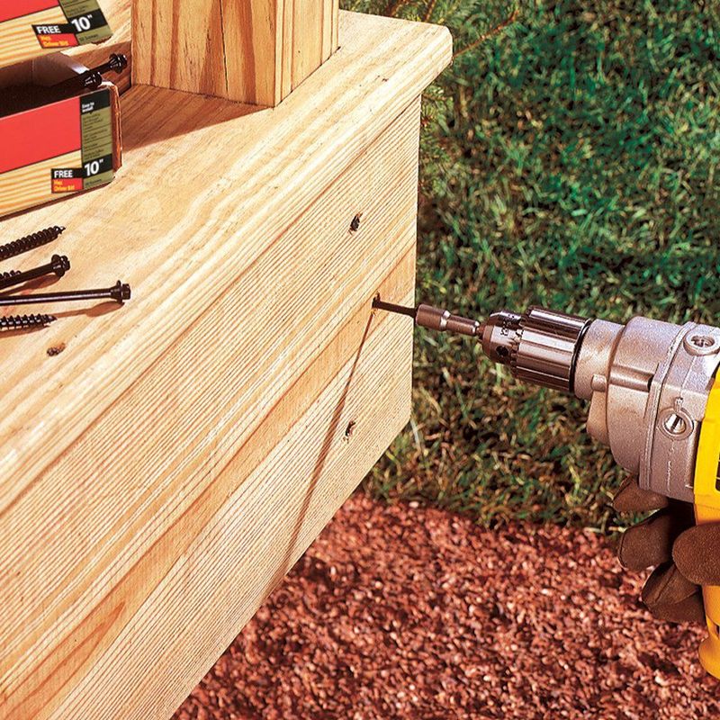 Tornillo FASTENMASTER FMTLOK10-12 TimberLok 25 cm 12 unidades
