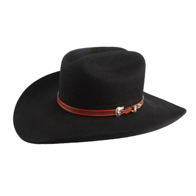 Sombrero Stetson Marshall negro 7 1/4