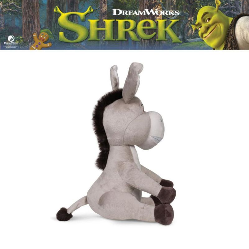Almohada de peluche Franco Shrek Donkey 43x23x18 cm