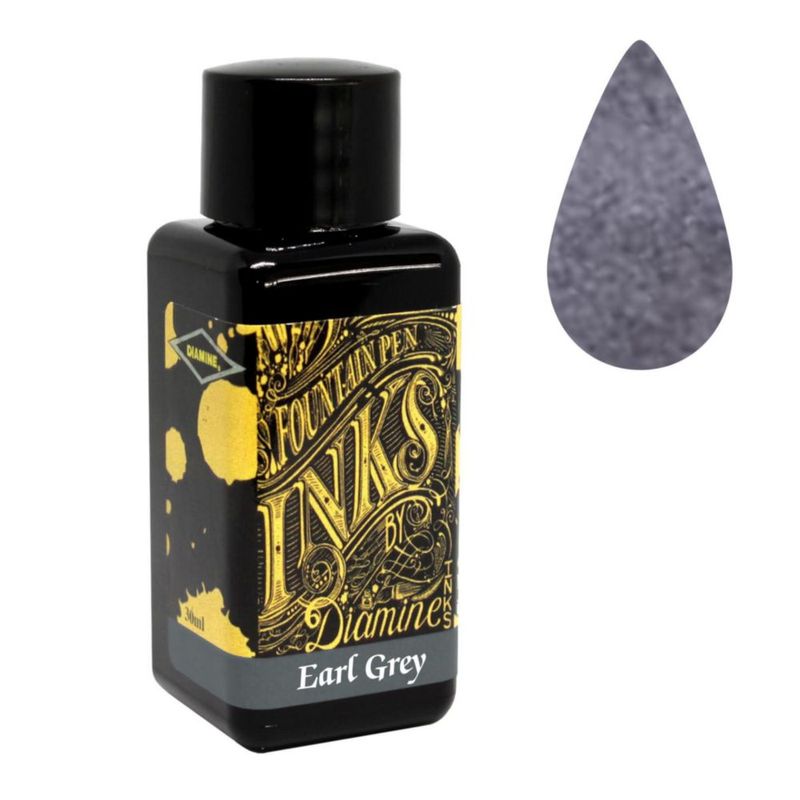 Tinta para Pluma Estilográfica Diamine Earl Grey 30 ml
