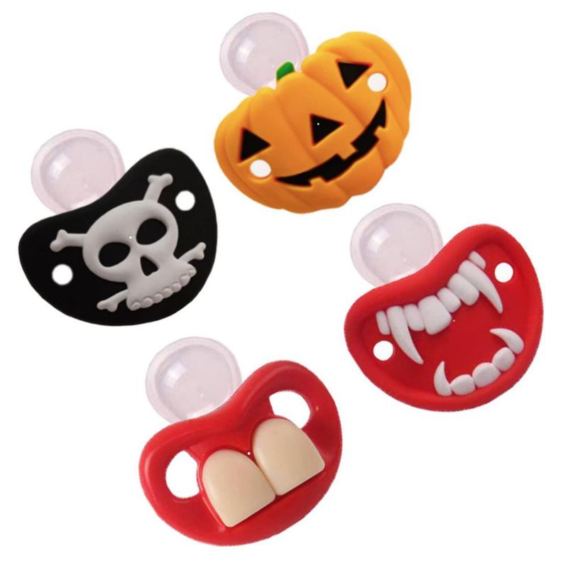 Paquete de 4 chupetes divertidos Intatikoo 0‑18 meses sin BPA