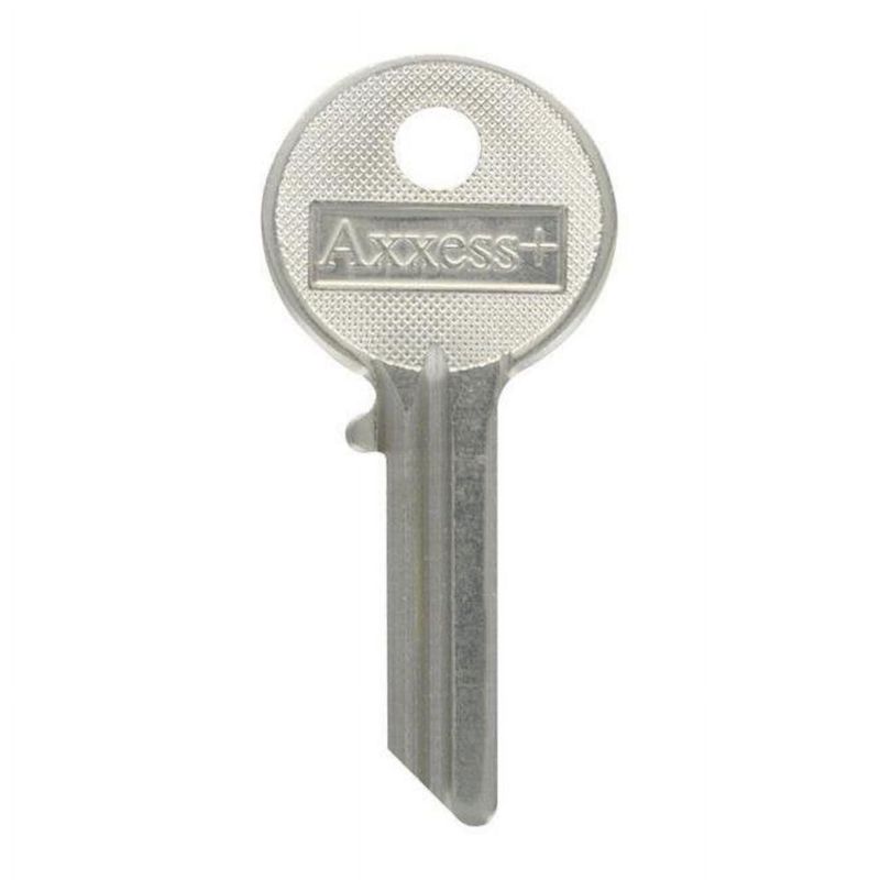 Llave en blanco Hillman #61 de latón para casa y oficina