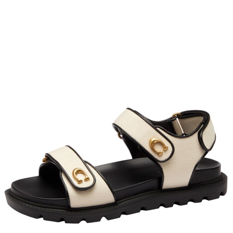 Sandalia Coach Brynn de Lona 25 cm
