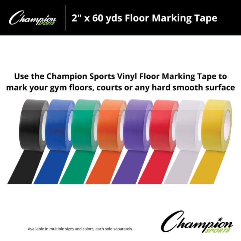 Cinta de vinilo Champion Sports 5 cm x 55 m azul