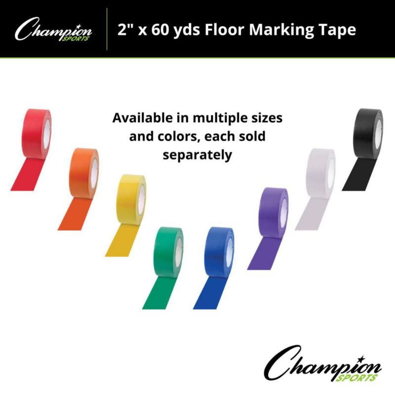Cinta de vinilo Champion Sports 5 cm x 55 m azul
