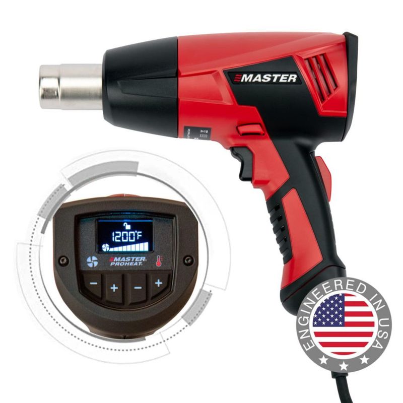 Pistola de Calor Master Appliance PH-1400A 1560W 120V LCD