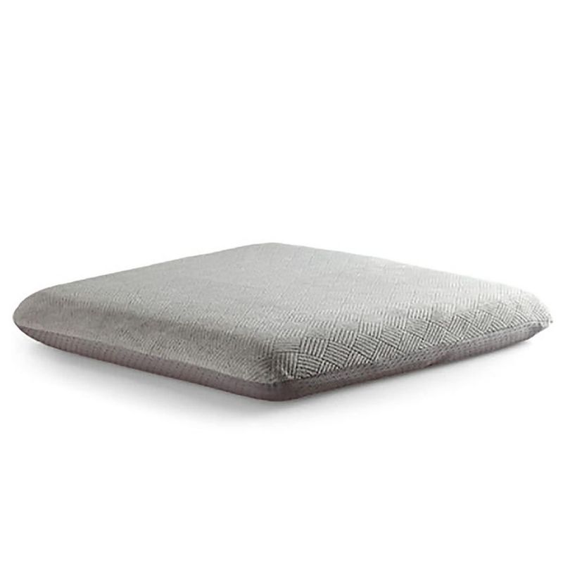 Cojín de Asiento Sigmat 51x51x8 cm Espuma de Memoria Gris