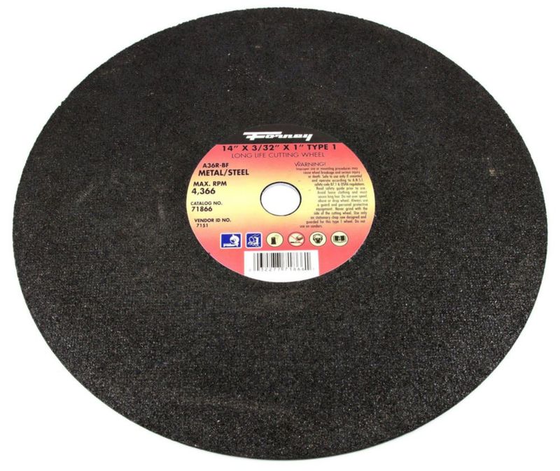 Hoja de sierra para cortar Forney 71866 14 x 24 mm 1 pulgada