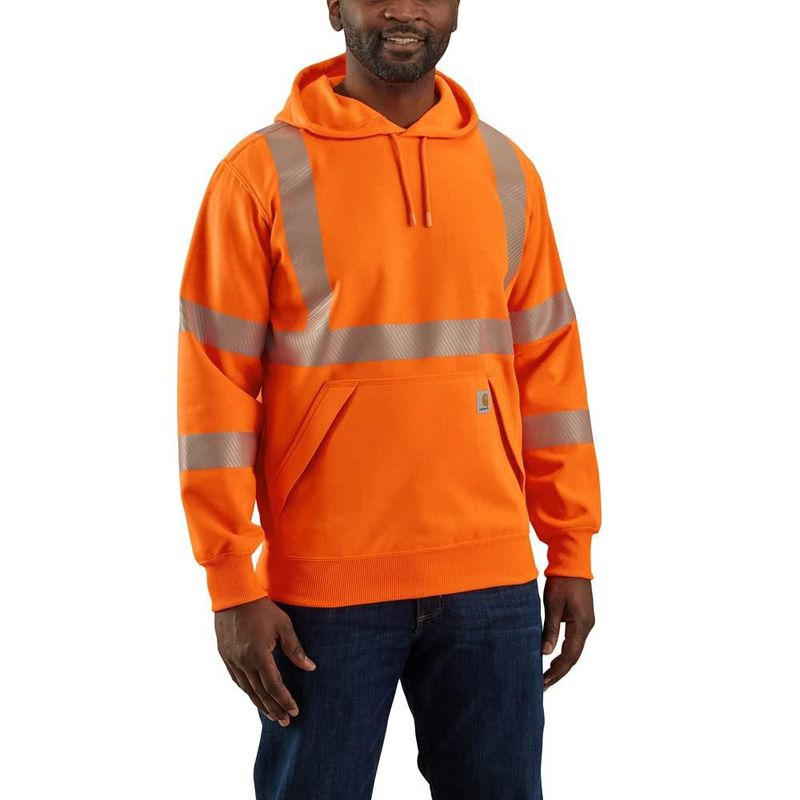 Sudadera Carhartt 3X-Large Tall en Naranja Brillante
