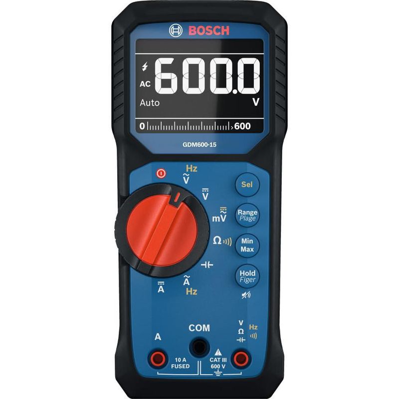 Multímetro Bosch GDM600-15 600 V 10 A True RMS