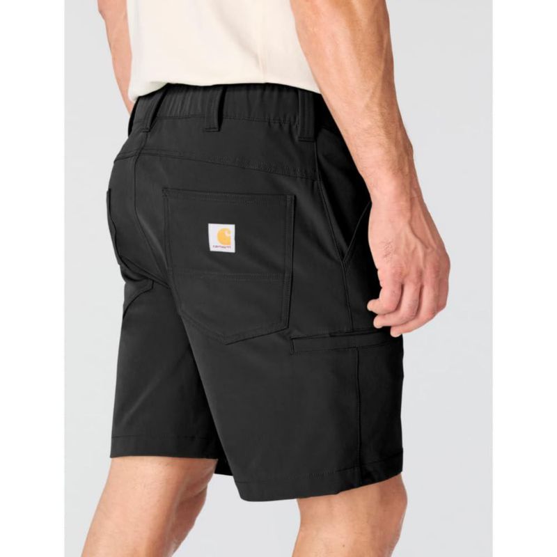 Pantalones cortos Carhartt Force de ajuste relajado talla M color negro