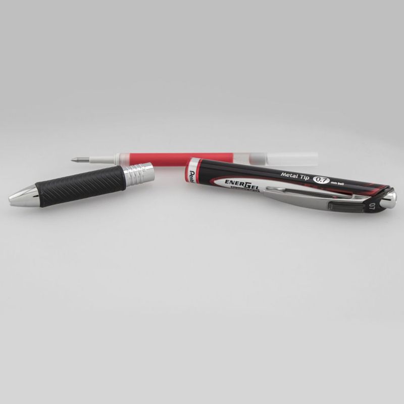 Bolígrafo de gel Pentel EnerGel Pro 07 mm (pack de 3 colores surtidos)