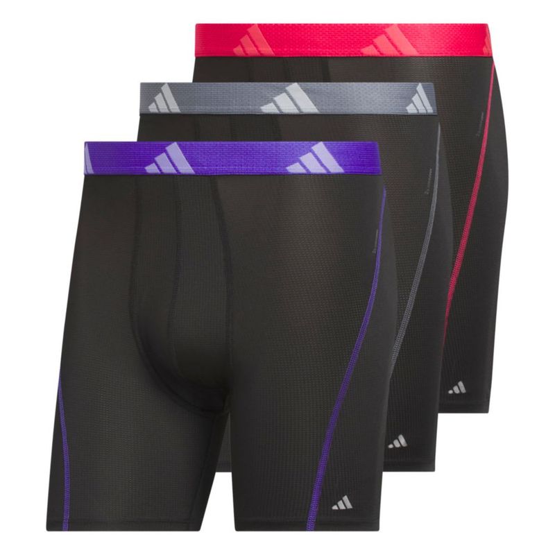 Boxer adidas 3‑pack de rendimiento con malla