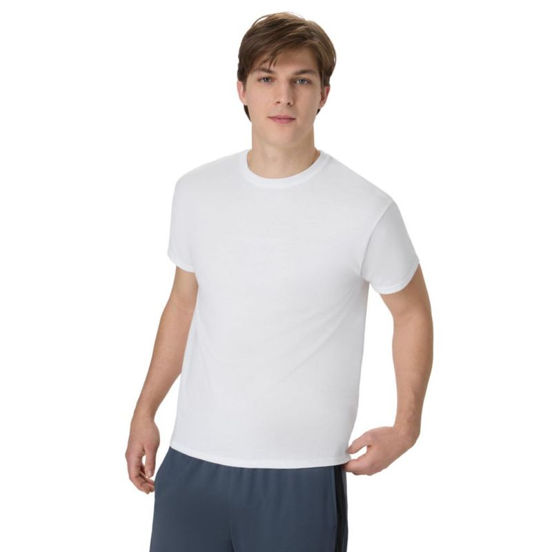 Camiseta Hanes Pack de 2 X‑Temp Blanca XXL