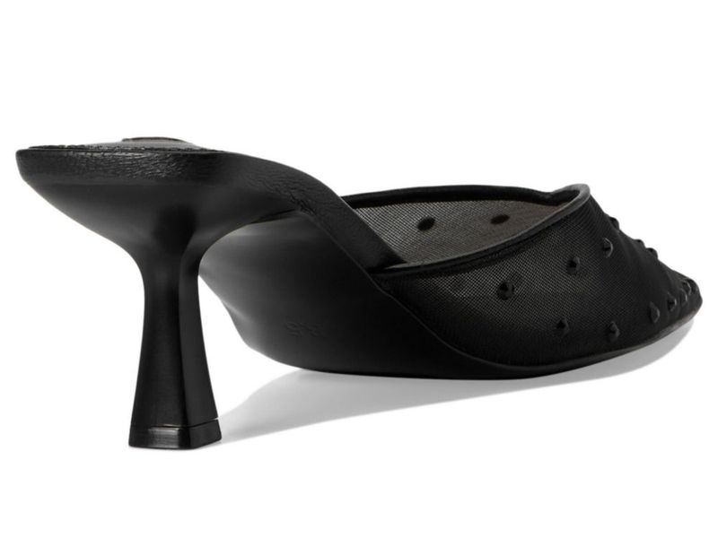 Mule Steve Madden negro de malla talla 10