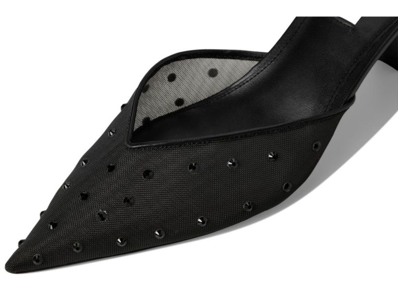 Mule Steve Madden negro de malla talla 10