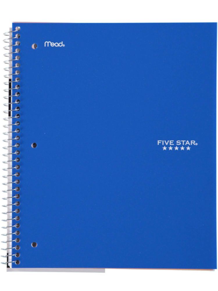 Cuaderno Five Star 28 cm 100 hojas rayado universitario