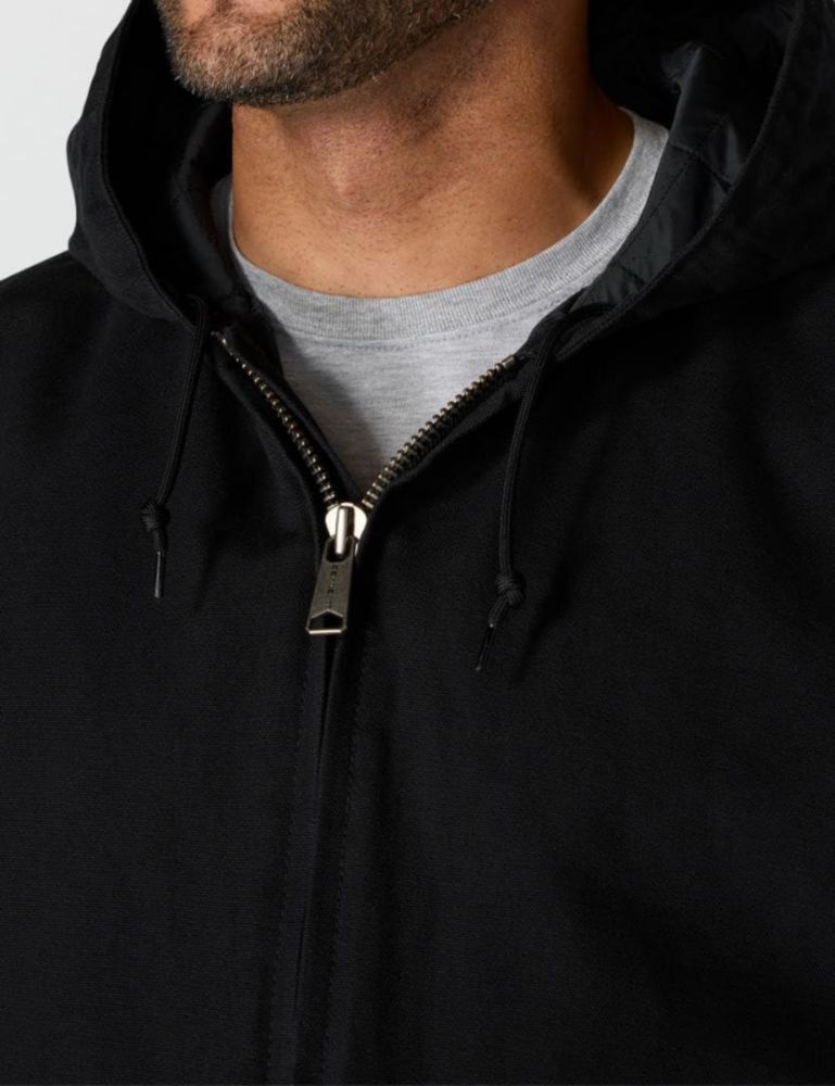 Chaqueta Carhartt Active Duck Lavado negro talla grande alta