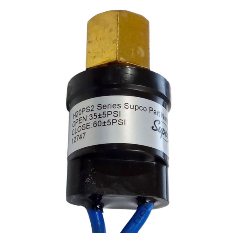 Interruptor de presión Supco 35/60 PSI para HVAC y refrigeración