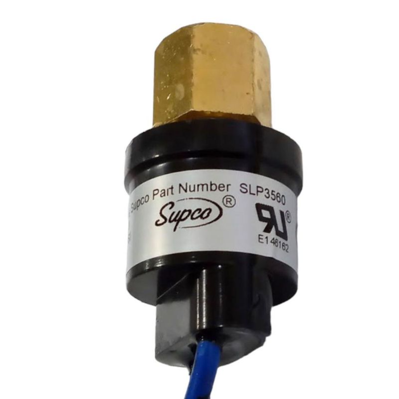 Interruptor de presión Supco 35/60 PSI para HVAC y refrigeración