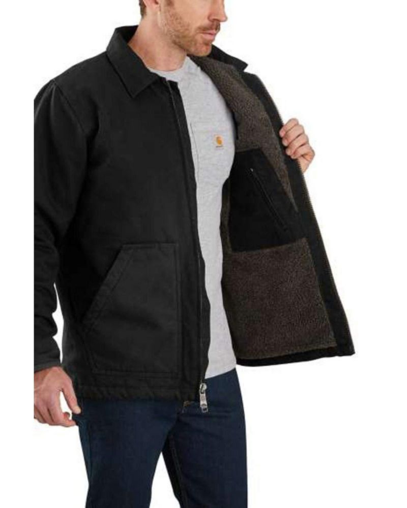 Abrigo Carhartt 3XL Negro de Pato Lavado
