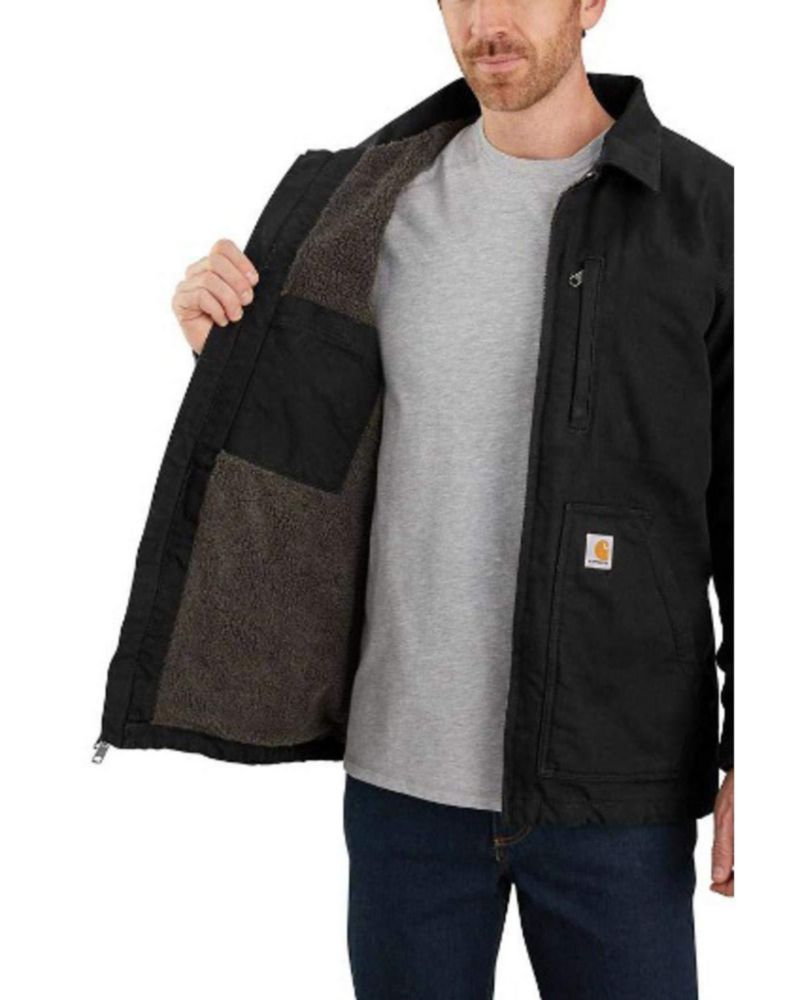 Abrigo Carhartt 3XL Negro de Pato Lavado