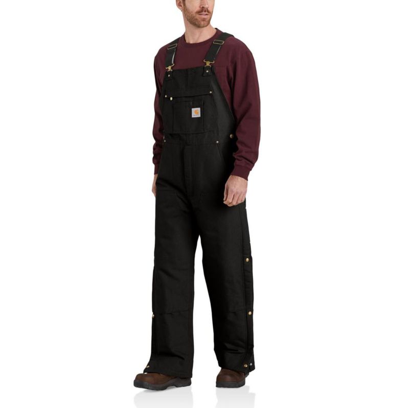 OVEROL Carhartt 3XL Corto Negro Aislado