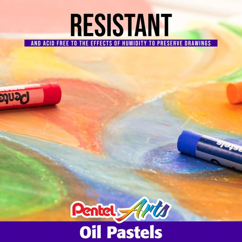 Set de Pasteles al Óleo Pentel - 36 Colores Surtidos