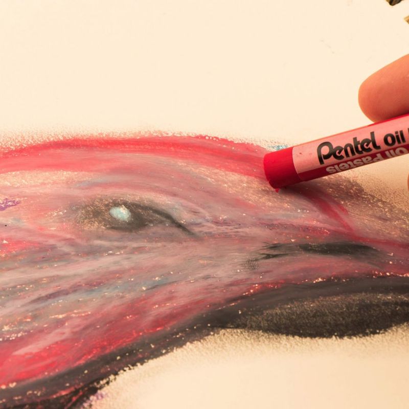 Set de Pasteles al Óleo Pentel - 36 Colores Surtidos