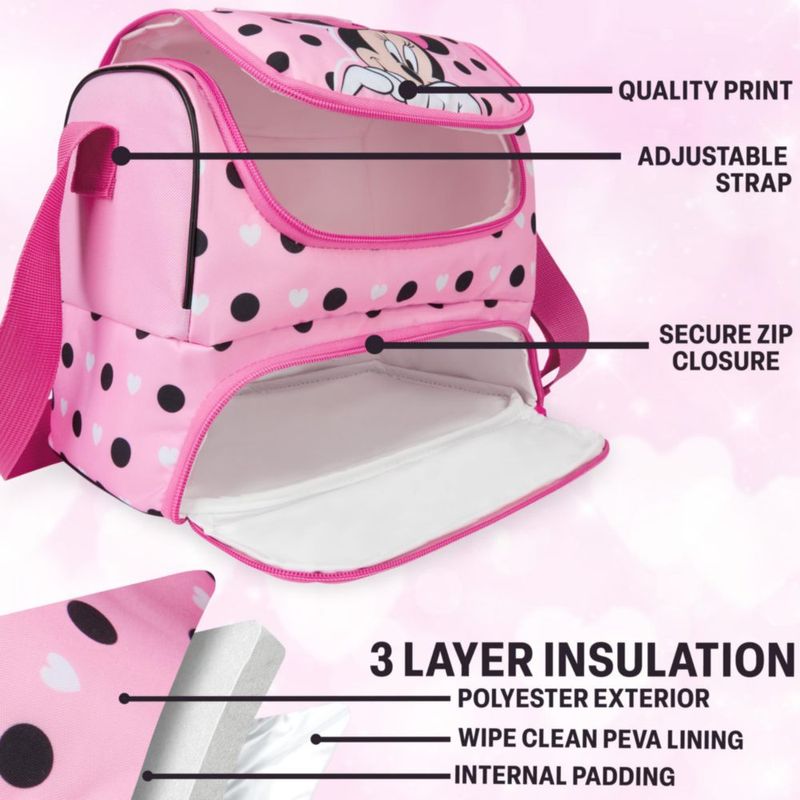 Lonchera Get Trend Minnie Mouse 20 × 28 × 20 cm