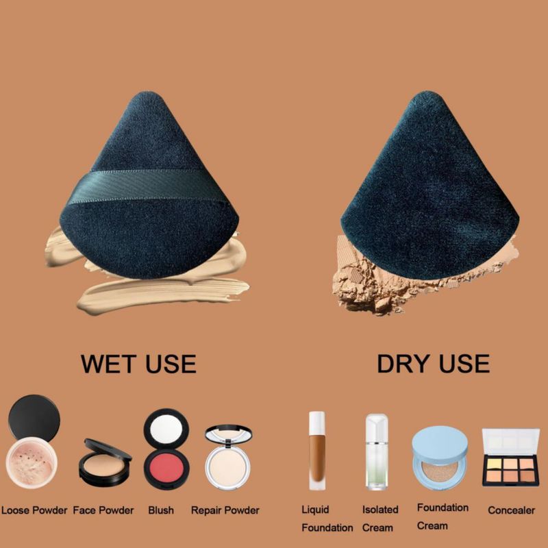 Esponja de Maquillaje MHHPL 16 piezas – Esponja Triangular para Polvo