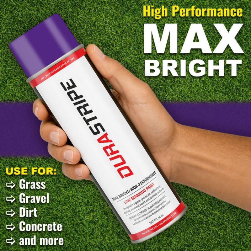 Pintura DuraStripe 12 x 510 ml – Púrpura Real (caja)