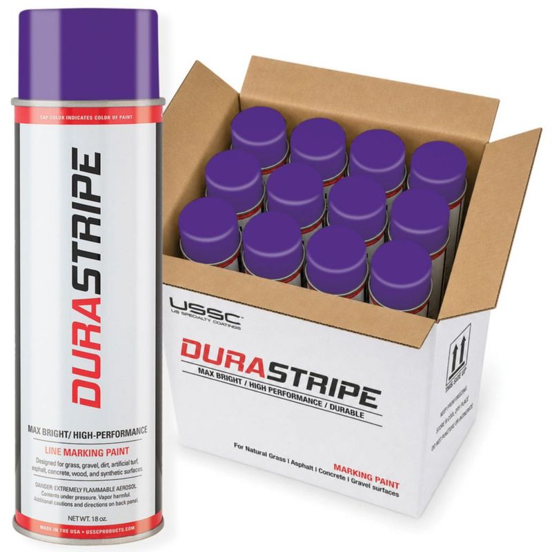 Pintura DuraStripe 12 x 510 ml – Púrpura Real (caja)