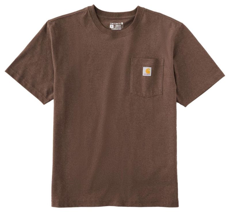 Camiseta Carhartt 4X Grande Alta Gris Oscuro (Mezcla Clavo)