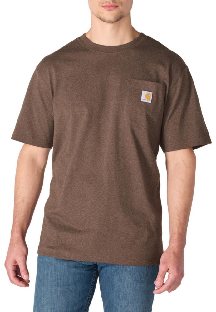 Camiseta Carhartt 4X Grande Alta Gris Oscuro (Mezcla Clavo)