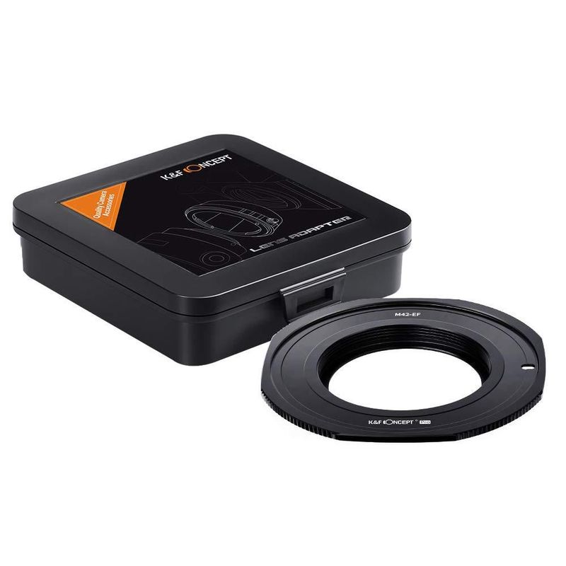Adaptador K&F CONCEPT M42 a Canon EOS EF/EF‑S