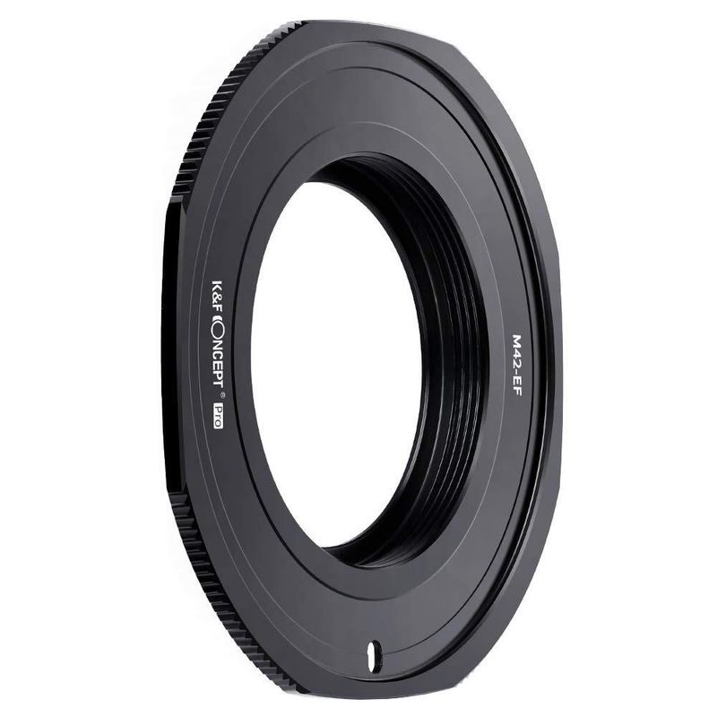 Adaptador K&F CONCEPT M42 a Canon EOS EF/EF‑S