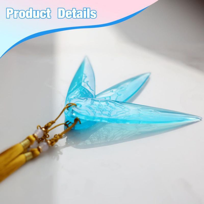 Dagas Genéricas de 13 cm de Plástico Blando para Cosplay (Azul)