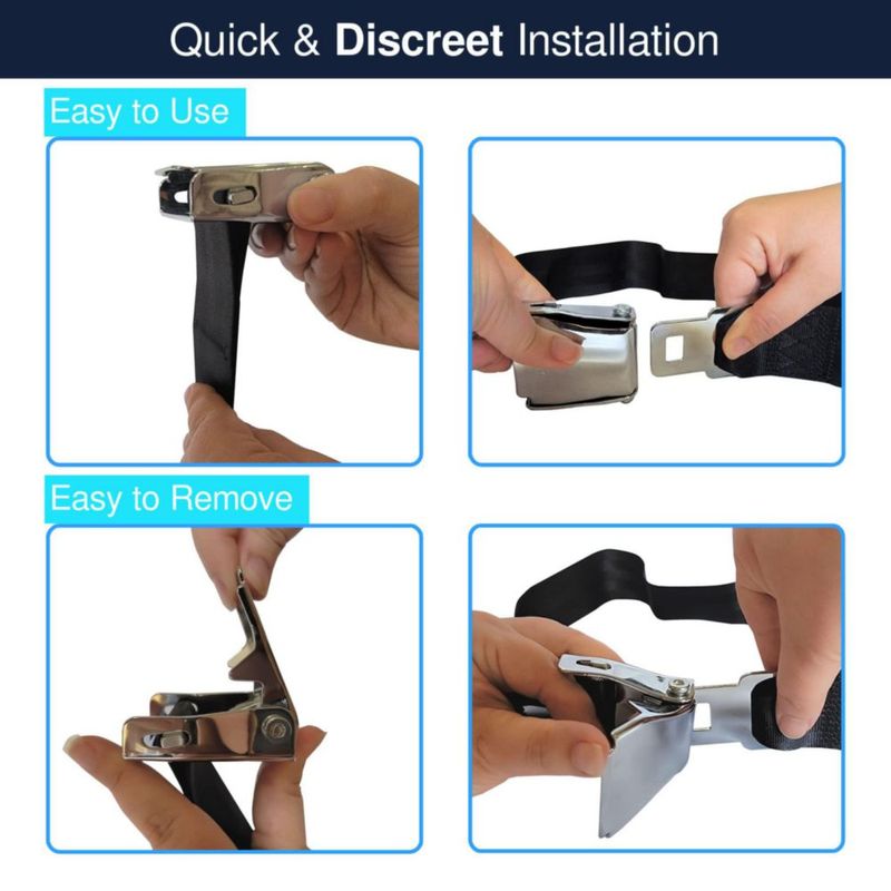 Extensor de Cinturón de Seguridad Mirone 7‑81 cm (2 piezas)