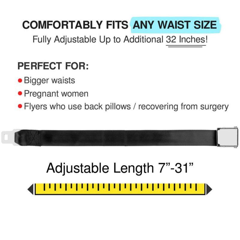 Extensor de Cinturón de Seguridad Mirone 7‑81 cm (2 piezas)