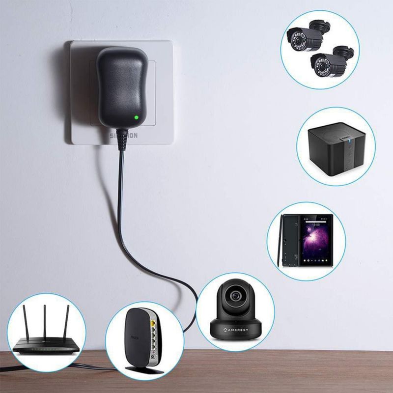 Adaptador de corriente SoulBay 12W 3-12V con 8 puntas universal