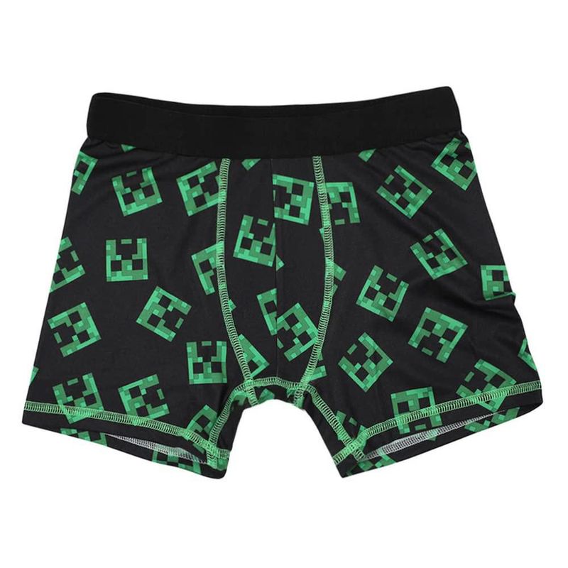 Calzoncillos tipo boxer Bioworld talla 6 pack de 5 negro con motivos Minecraft