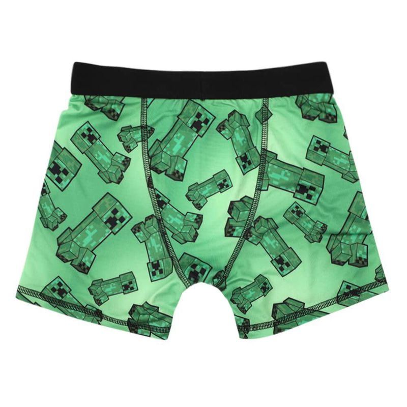 Calzoncillos tipo boxer Bioworld talla 6 pack de 5 negro con motivos Minecraft